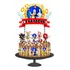 Topo De Bolo Topper De Bolo Aniversário Sonic Full
