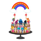 Topo De Bolo Topper De Bolo Aniversário Trolls Full