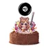 Topo De Bolo.topper Menina Rock Rool Musica Rosa 6013