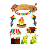 Topo Topper De Bolo Personalizado Festa Junina