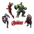 Topo Topper Decoração Bolo Festa Avengers Animated