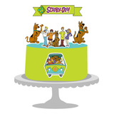 Topo Topper Decoração Bolo Festa Scooby