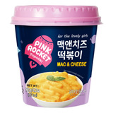 Topokki Bolinho Arroz Coreano Mac Cheese Pink Rocket 120g