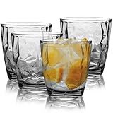 Topsky Copos De água De Plástico De 290 Ml Conjunto De 4 Copos Transparentes Inquebráveis Copos De Suco Reutilizáveis De Acrílico Transparente Para Festa De Piquenique Em Casa Lavável Na