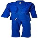 Torah Judô Trançado Plus Kimono Adulto Unissex Azul Blue A1