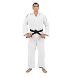 Torah Judô Trançado Plus Kimono Adulto Unissex Branco White A4