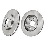 Torchbeam Kit De Rotores De Freio A Disco Geomet Dianteiro 2 Peças Adequado Para Civic 2006 2011 Peça Original De Substituição 55097