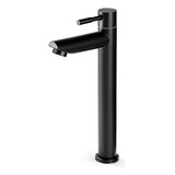 Torneira Banheiro Pia Lavabo Inox Longa Preto Fosco Amazonas