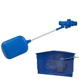 Torneira Boia Para Caixa D Água 1 2 E 3 4 Haste Alúminio Valeplast