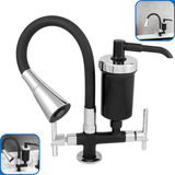 Torneira Com Filtro Gourmet Bancada Mesa Cozinha Pia Metal