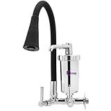 Torneira Com Filtro Gourmet Parede Emborrachada Cone Preto