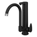 Torneira Cozinha C  Purificador Bancada Allure Preto Viqua