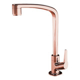 Torneira Cozinha Flatt De Mesa Rose Gold 1167 F71 Lorenzetti