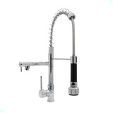 Torneira Cozinha Gourmet Misturador Monocomando Spray Vip