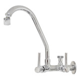 Torneira Cozinha Metal Com Saída Máquina De Lavar Louça 3 4