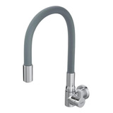 Torneira Cozinha Parede Hydra Hydramotion Flexível Cinza