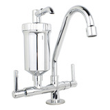 Torneira De Cozinha Com Filtro Bica Movel Bancada Metal