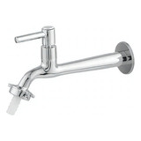 Torneira De Cozinha Ou Tanque Grande 18cm C bico 1158 C 65 Cor Prateado