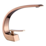 Torneira De Cuba Cascata Com Misturador Bronze Aço Inox