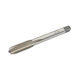 Torneira De Máquina Métrica M8 X 1 25 Mm Pitch Thread Pitch 3 Flautas Torneira Formadora De Rosca De Aço De Alta Velocidade Acabamento Não Revestido Brilhante Haste Redonda Com Extremidade Quadrada Chanfro De Plugue Torneira De Parafuso HSS
