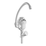 Torneira Elétrica Bica Alta Bancada Branca 127v Sintex