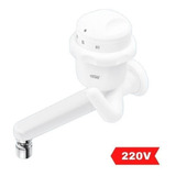 Torneira Elétrica Bica Reta Cozinha 220v 5400w Clima Frio