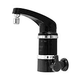 TORNEIRA ELETRICA ELEGANCE 4T DE PAREDE - 220V 5-400W PRETA - FAME
