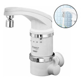 Torneira Elétrica Elegance 4t Fame Parede Branca 5400w 220v Acabamento Brilhante Cor Branco