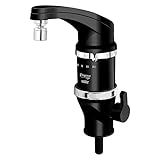 Torneira Elétrica Fame Elegance 4 Temperaturas Super Potente De Bancada Preta 220V