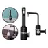 Torneira Elétrica Parede Hydra Slim 4t Preta Acabamento Cromado Cor Preto 220v