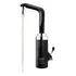 Torneira Essence Bancada Preto Cromado 5500w 220v Lorenzetti