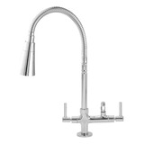Torneira Gourmet Bancada Mesa Saida Filtro Purificador Metal