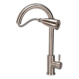 Torneira Gourmet Para Cozinha Aço Escovado Inox 2 Jatos 1 4