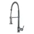 Torneira Gourmet Para Cozinha Monocomando Envira Cor Prateado