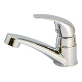 Torneira Lavatório Slim Abs Cromado Mesa Fecho Rápido 1 4 V Cor Prateado