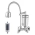 Torneira Metal Inox Filtro Gourmet Pia Cozinha Parede Luxo