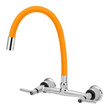 Torneira Misturador Cozinha De Parede Gourmet Colorido 1 4v 