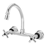 Torneira Misturador Cozinha Parede Arejador Articulado 1 4v