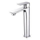 Torneira Monocomando Banheiro Lavatório Alta Metal Cromado