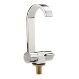 Torneira Náutica Dobrável Bronze Cromado 190x98mm