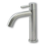 Torneira Para Banheiro Aço Inox Escovado Bica Baixa 1 4 De V