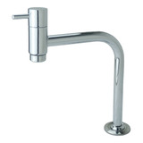 Torneira Para Banheiro Lavatório Lavabo Pia Cuba Sobrepor Link Luxo 90 De Metal Cromado 1 4 De Volta Pró Metais