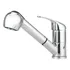 Torneira Para Cozinha Gourmet Misturador Monocomando Extensível Iguaçu Prata Pingoo.casa