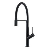 Torneira Para Cozinha Gourmet Misturador Monocomando Piranga Preto Pingoo casa