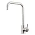 Torneira Para Cozinha Misturador Monocomando Aço Inox 304 Potengí Pingoo.casa - Prata Escovado