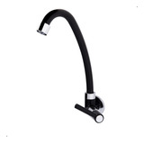Torneira Para Cozinha Parede 1 4 511 Cor Preto Bruno Acabamentos