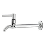 Torneira Pia Parede Tanque 1 4 De Volta Metal 18 Cm Longa