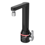 Torneira Puravitta Eletrônica Preta Parede 220v 5500w Hydra