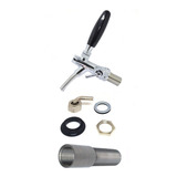 Torneira Tipo Italiana Alongador Inox 70mm Espigão Curvo
