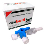 Torneirinha 3 Vias Luer Lock Harmonização Facial 50 Un